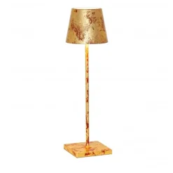 38 cm - Zafferano Poldina Lampada Da Tavolo