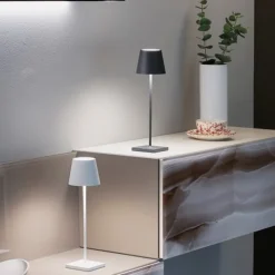 38 cm - Zafferano Poldina Lampada Da Tavolo