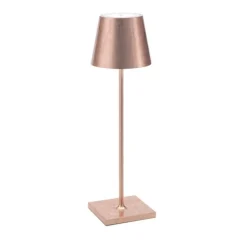 38 cm - Zafferano Poldina Lampada Da Tavolo