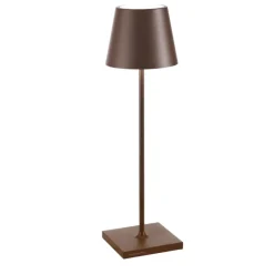 38 cm - Zafferano Poldina Lampada Da Tavolo