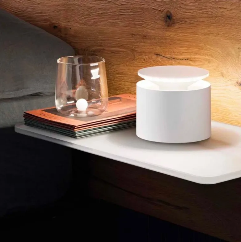 8.3 cm - Zafferano Push Up Lampada Da Tavolo
