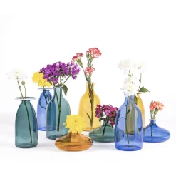 24 cm - Zafferano Un Fiore Vaso Fiori In Vetro Borosilicato