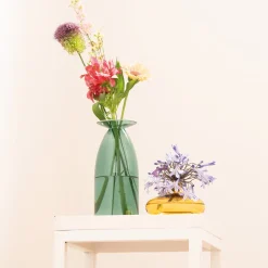 24 cm - Zafferano Un Fiore Vaso Fiori In Vetro Borosilicato