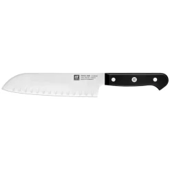 18 cm - Zwilling Gourmet Coltello Santoku Alveolato In Acciaio Inox