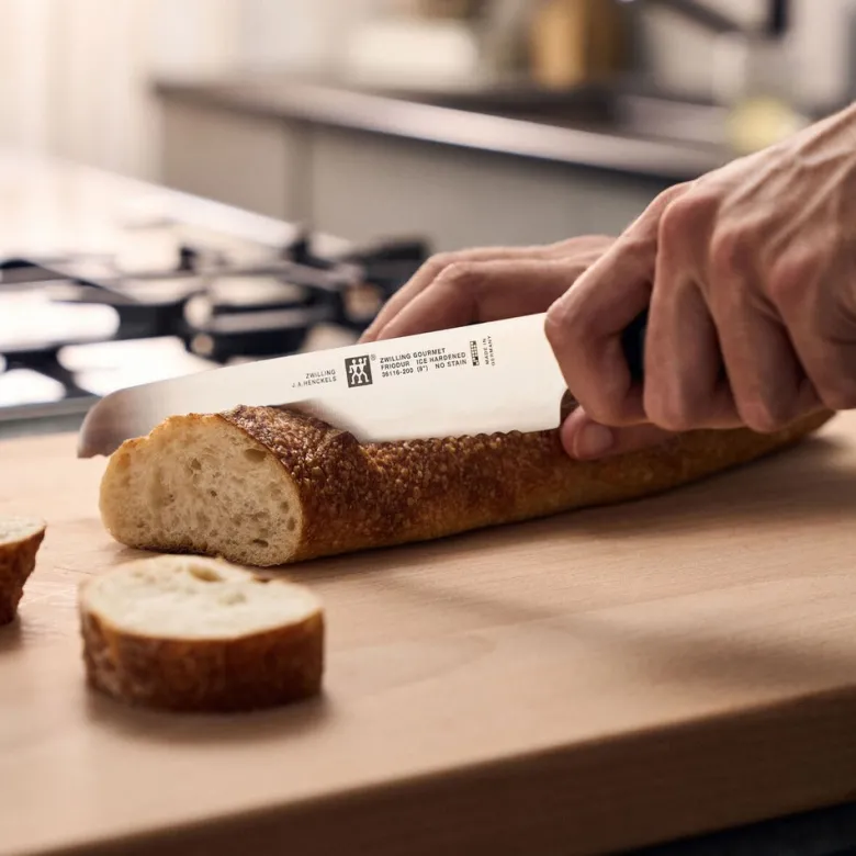 20 cm - Zwilling Gourmet Coltello Pane Seghettato In Acciaio Inox