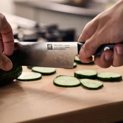 17 cm - Zwilling Gourmet Coltello Nakiri In Acciaio Inox