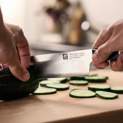 17 cm - Zwilling Gourmet Coltello Nakiri In Acciaio Inox