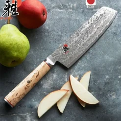 17 cm - Zwilling Miyabi 5000MCD Coltello Nakiri In Acciaio Inox