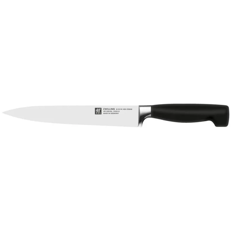 20 cm - Zwilling 4 Stars Coltello Carne Liscio In Acciaio Inox