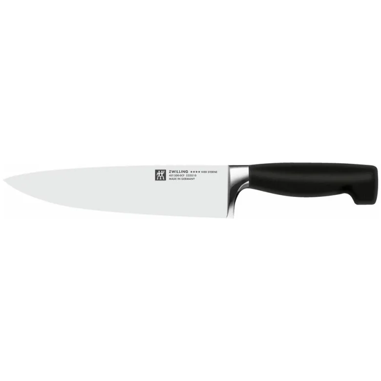 20 cm - Zwilling 4 Stars Coltello Chef In Acciaio Inox