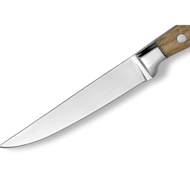 Comas Montblanc Coltello Bistecca In Acciaio Inox - Set 6 Pz