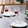 Cristal D'Arques Lady Diamond Set Calici e Bicchieri In Vetro Cristallino Set 18 Pz