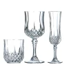 Cristal D'Arques Longchamp Set Calici e Bicchieri In Vetro Cristallino Set 18 Pz
