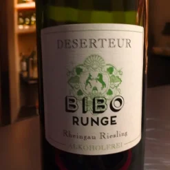 Deserteur Rheingau Riesling Dealcolato Bibo Runge