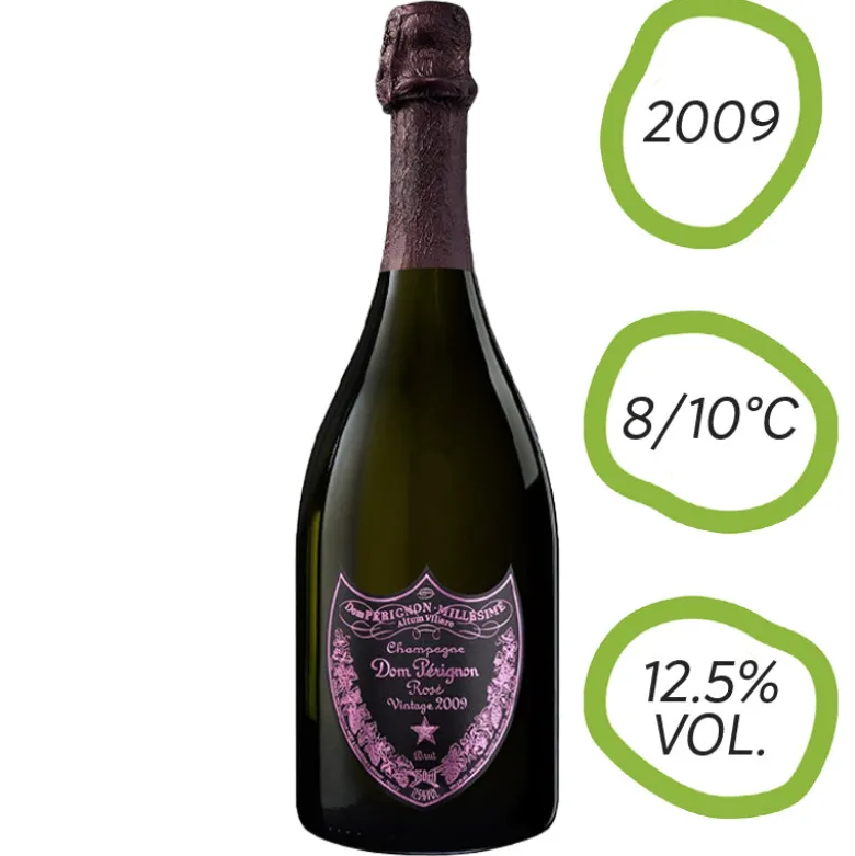 Dom Pèrignon Champagne AOC Rosé 2009 Dom Perignon