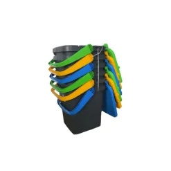 Ecoplast Ecoplus Pattumiera Rettangolare In Plastica - Set 3 Pz