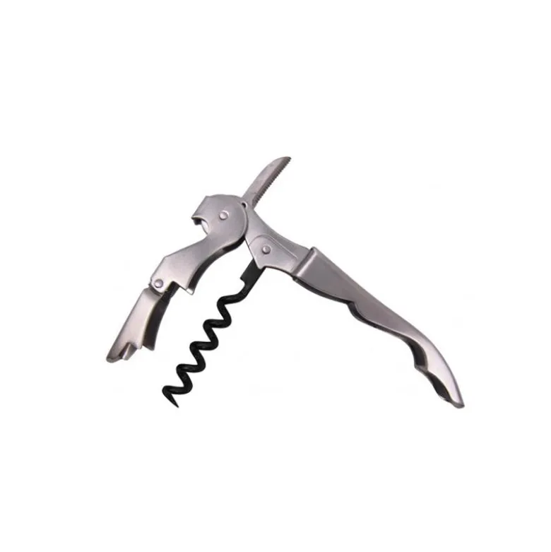 Eva Collection Stainless Steel Double Lever Corkscrew