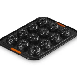 12 Forme - Le Creuset Forme Speciali Stampo Mini Ciambelle Antiaderente In Acciaio al Carbonio
