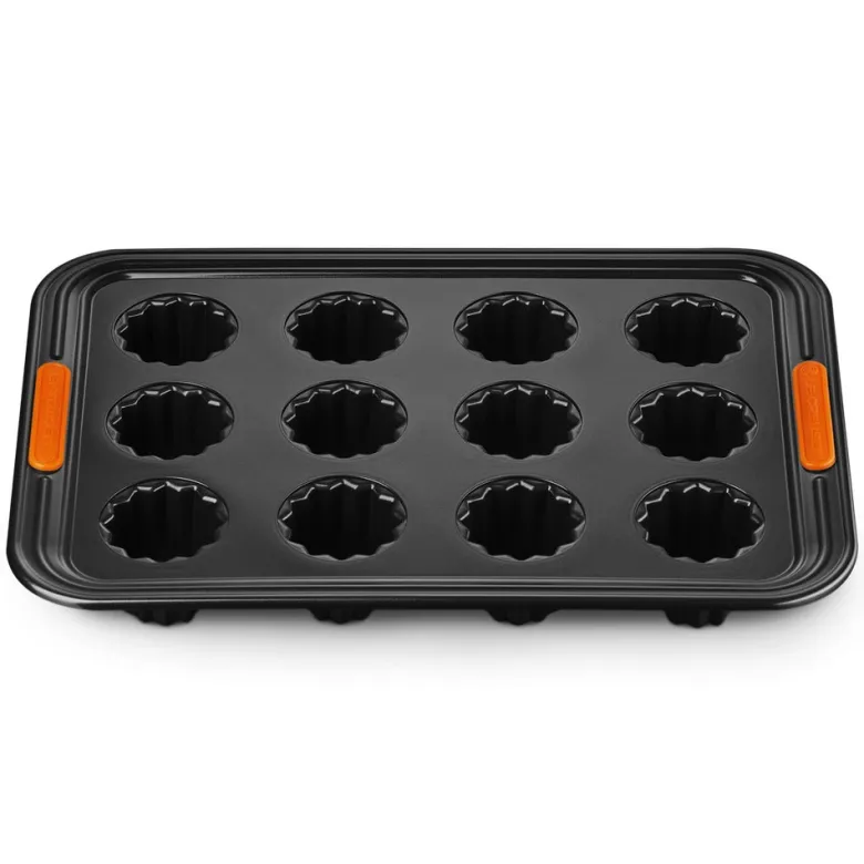 12 Forme - Le Creuset Forme Speciali Stampo Cannelè Antiaderente In Acciaio al Carbonio