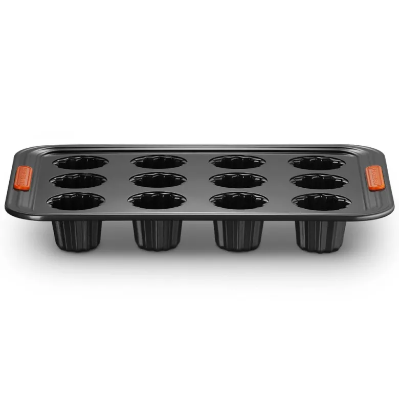 12 Forme - Le Creuset Forme Speciali Stampo Cannelè Antiaderente In Acciaio al Carbonio