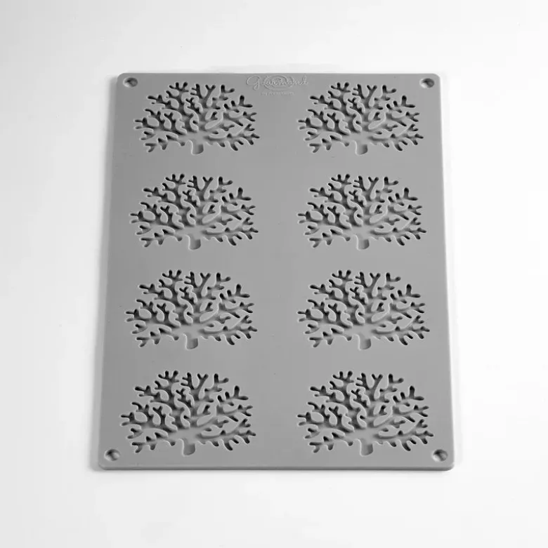 8 Forme - Pavoni Gourmand Stampo Decorazioni Corallo In Silicone