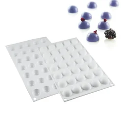 35 Forme Silikomart Micro Dome Stampo Semisfera In Silicone