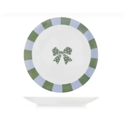 H&H Coupe Minty Servizio Piatti In Porcellana - Set 18 Pz