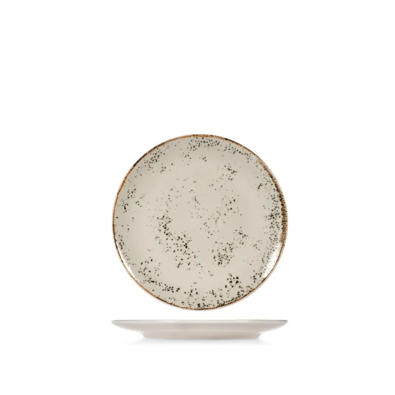 H&H Coupe Planet Servizio Piatti In Stoneware - Set 18 Pz