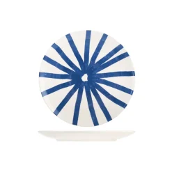 H&H Coupe Rodi Servizio Piatti In Stoneware - Set 18 Pz
