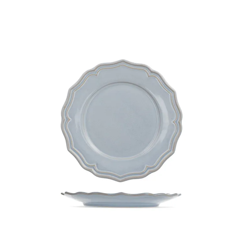 H&H Sinfonia Servizio Piatti In Stoneware - Set 18 Pz