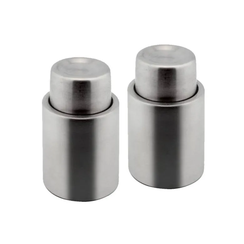 Ilsa Mixage Tappo Sottovuoto Salva Vino In Acciaio Inox - Set 2 Pz