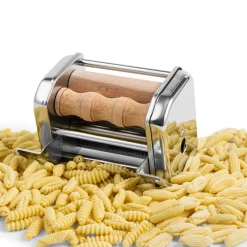 Imperia La Fabbrica Della Pasta Macchina per la Pasta In Acciaio Con Accessori - Set 3 Pz