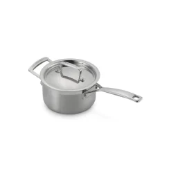 Le Creuset Acciaio Inox Casseruola Con Manico Lungo e Maniglia In Acciaio Inox