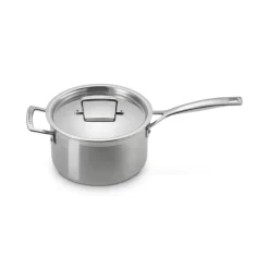 Le Creuset Acciaio Inox Casseruola Con Manico Lungo e Maniglia In Acciaio Inox
