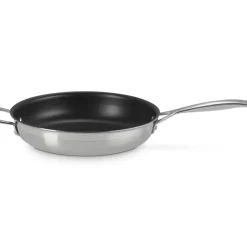 Le Creuset Acciaio Inox Padella Bassa Antiaderente In Acciaio Inox