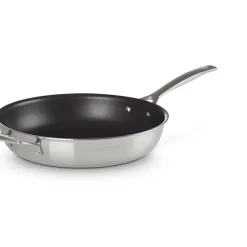 Le Creuset Acciaio Inox Padella Bassa Antiaderente In Acciaio Inox