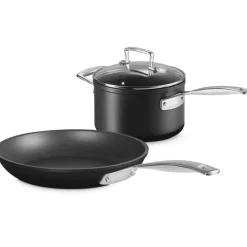 Le Creuset Alluminio Set Casseruola e Padella Antiaderenti Set 2 Pz