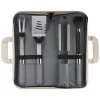Le Creuset BBQ Outdoor Set Accessori da Cucina Con Carry Bag In Acciaio Inox