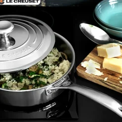 Le Creuset Casseruola Con Manico In Acciaio Inox Con Coperchio