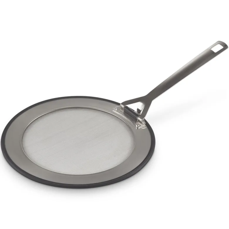 Le Creuset Coperchio Antispruzzo In Acciaio Inox Con Manico