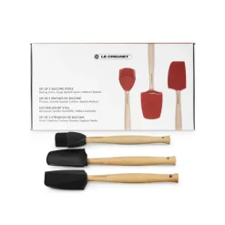 Le Creuset Craft Set Spatole Cucina Cucina In Silicone Set 3 Pz