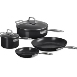 Le Creuset Essential Set Pentole e Padelle Antiaderenti Con Rivestimento In Ceramica Set 4 Pz