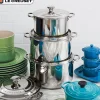 Le Creuset Evolution Set Casseruole Alte In Acciaio Inox - Set 5 Pz