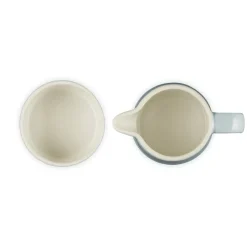 Le Creuset Evolution Set Latte & Zucchero Lattiera 30 cl con Barattolo Zucchero In Gres Vetrificato Set 2 Pz