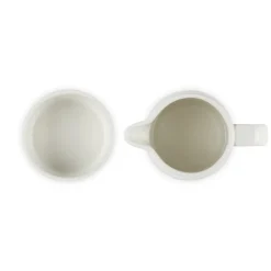 Le Creuset Evolution Set Latte & Zucchero Lattiera 30 cl con Barattolo Zucchero In Gres Vetrificato Set 2 Pz