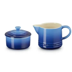 Le Creuset Evolution Set Latte & Zucchero Lattiera 30 cl con Barattolo Zucchero In Gres Vetrificato Set 2 Pz