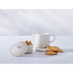 Le Creuset Evolution Set Latte & Zucchero Lattiera 30 cl con Barattolo Zucchero In Gres Vetrificato Set 2 Pz