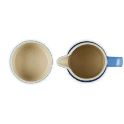 Le Creuset Evolution Set Latte & Zucchero Lattiera 30 cl con Barattolo Zucchero In Gres Vetrificato Set 2 Pz