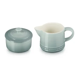 Le Creuset Evolution Set Latte & Zucchero Lattiera 30 cl con Barattolo Zucchero In Gres Vetrificato Set 2 Pz