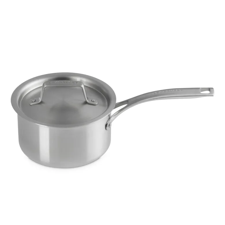 Le Creuset Inox Essential Set Pentole e Padelle In Acciaio Inox Set 4 Pz